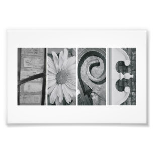 för alfabetbrev för 4 x 6 hopp fotografi
