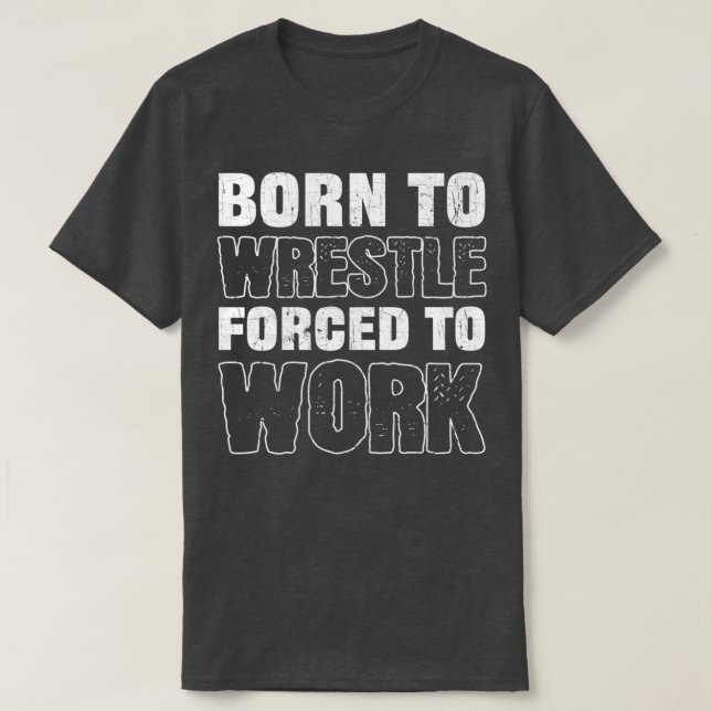 For All Wrestlers And Wrestling Lovers Wrestling 1 T Shirt (Design framsida)