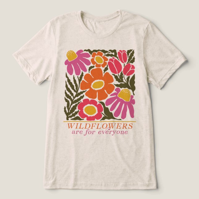 För alla Modern Nouveau Stil T Shirt (Design Framsida)