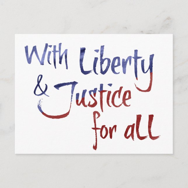 FÖR ALLA protestvykort Vykort (Framsida)