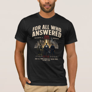För alla som svarade 9/11 25-årsjubileum t shirt