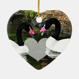 För alltid,Alltid och för alltid_ Julgransprydnad Keramik