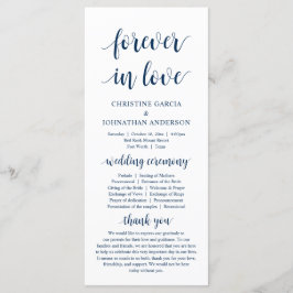 För alltid i kärlek, Modern Bröllop Ceremony, mari Program