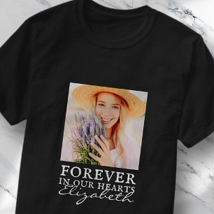 För alltid i vår Hearts enkla fotominnesstund f T Shirt