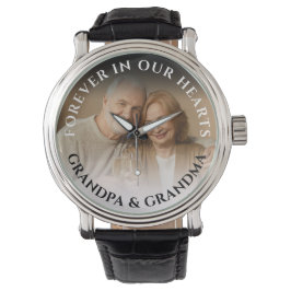 För alltid i våra hjärtan | Fotominnesmärke Armbandsur