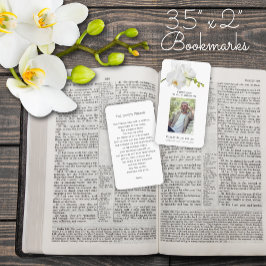 För alltid i våra hjärtan - fotopatsterkort visitkort