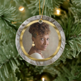 För alltid i våra hjärtan. julgransprydnad keramik