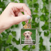 För alltid i våra hjärtan.. Pet Hund Photo Keepsak