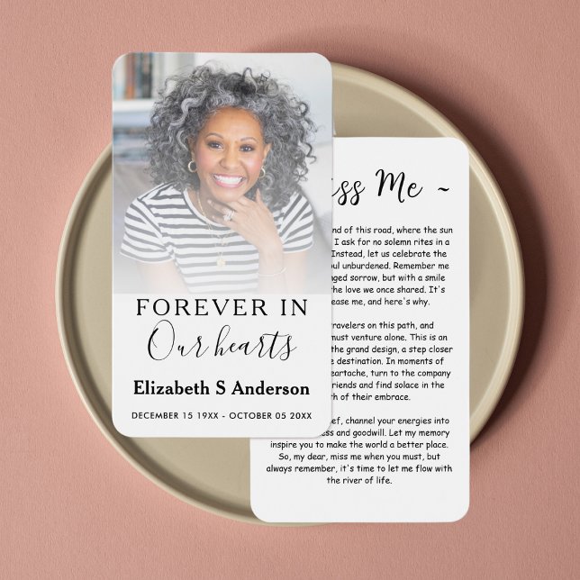 För alltid i vårt favoritkort. visitkort (Skapare uppladdad)