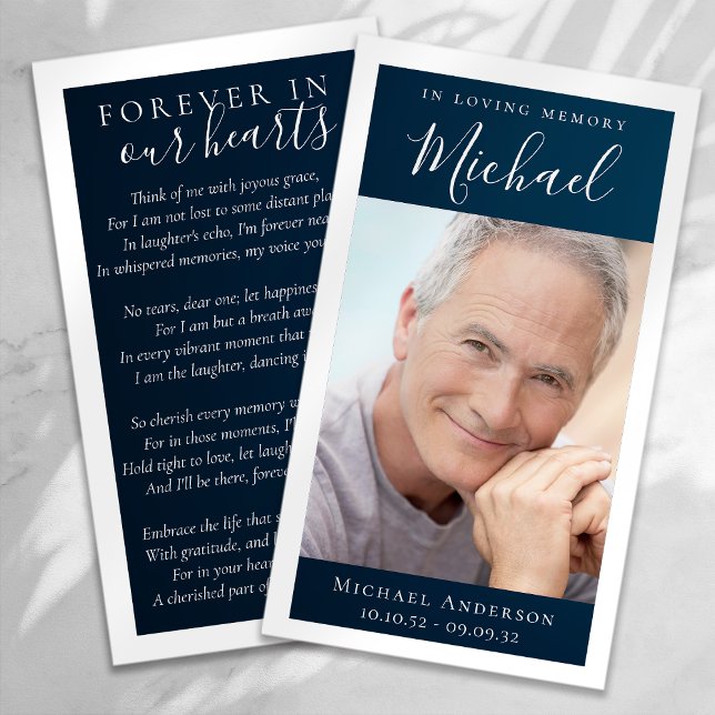 För alltid i vårt foto-minneskort visitkort (Skapare uppladdad)