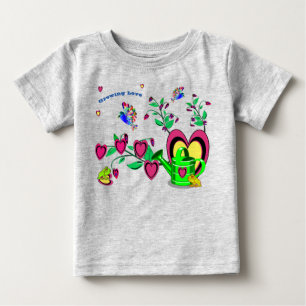 'För alltid' Kärlek - Baby T-Shirt