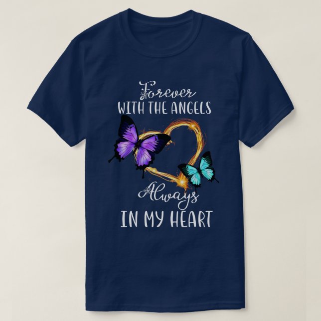 För alltid med Änglar T Shirt (Design framsida)