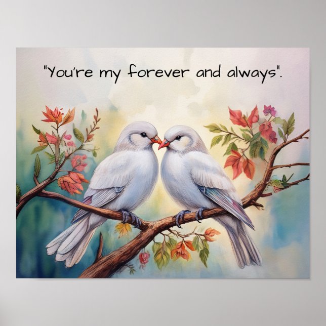 För alltid och alltid poster (Framsidan)