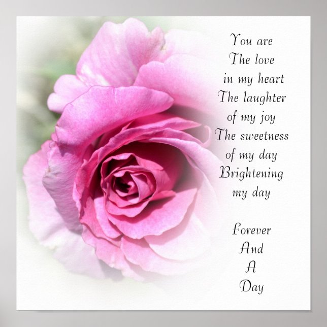 För alltid och en dag Poster (Framsidan)