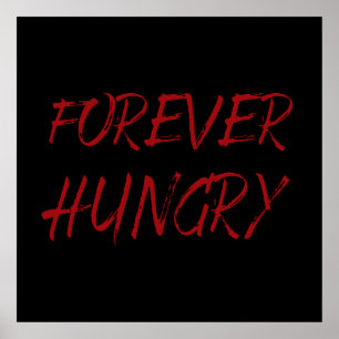 för alltid slösar hungriga livsmedel poster
