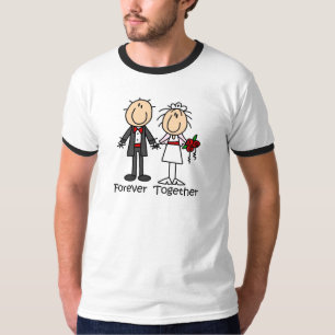 För alltid tillsammans T-tröjor och presenter T-shirt