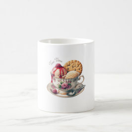 För Älskare, Tekopp och Ice Cream, Funny Kaffemugg