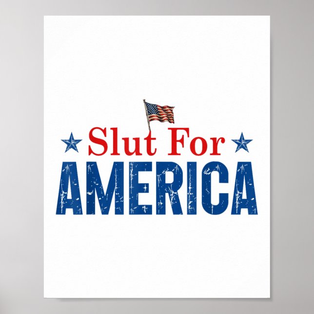 För Amerika 4:e juli Poster (Framsidan)