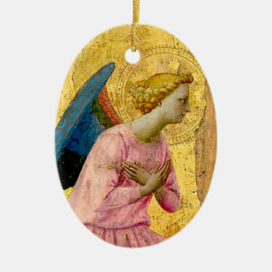 För ängeljul för Fra Angelico prydnad Julgransprydnad Keramik