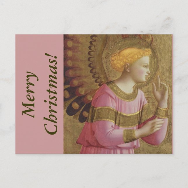 För ängeljul för Fra Angelico vykort (Framsida)