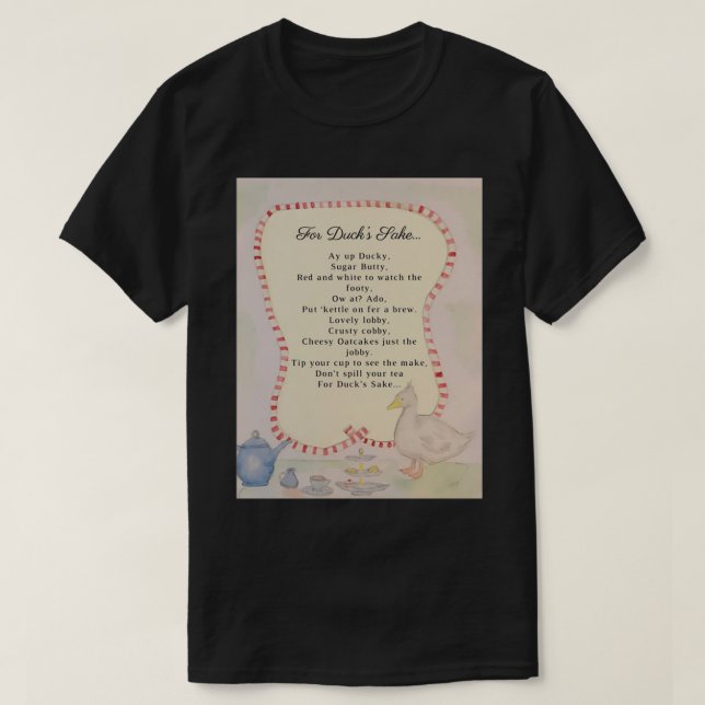 För Anka Sake T Shirt (Design framsida)