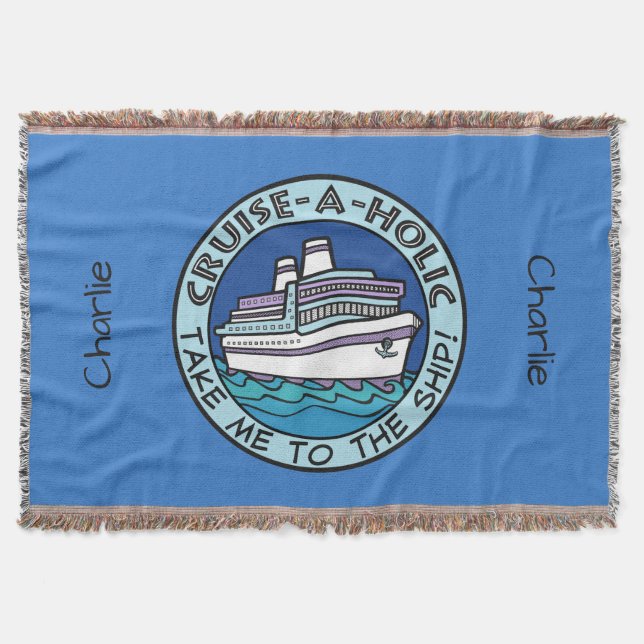 För anpassningsbarnamn för Kryssning-En-Holic Filt (Framsidan)