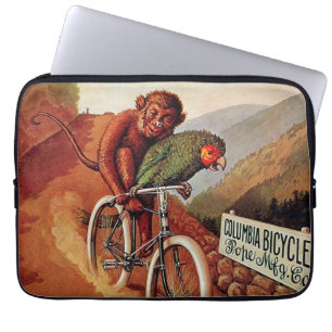 För apapapegoja för vintage humoristisk ritt fö laptop sleeve