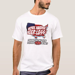 för arbete behålla hårt… mindre! t-shirt