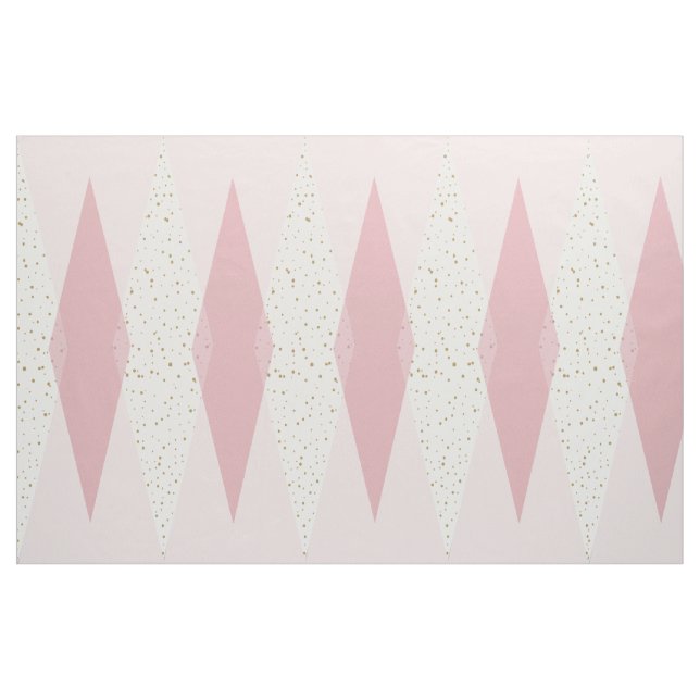 För Argyle för mitt- århundrade modernt rosa tyg (Yard)