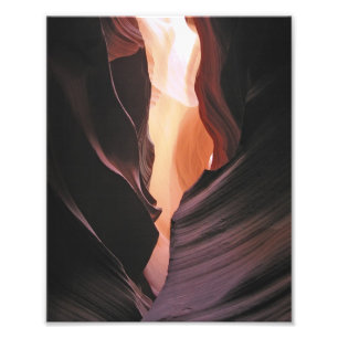 För Arizona för sida för antilopkanjonabstrakt Fototryck