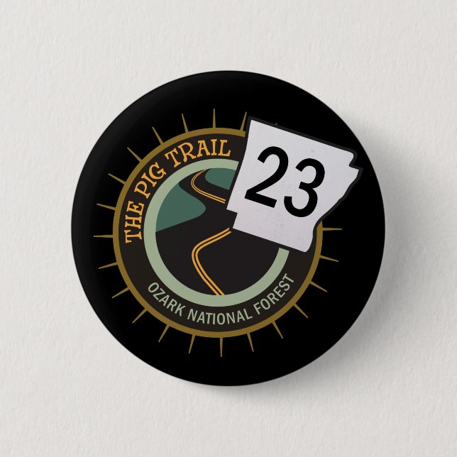 För Arkansas för grisslingahuvudväg 23 väg Knapp (Framsida)