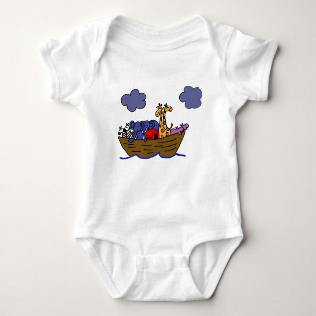 För arkbaby för AF Noahs dräkt T-shirt (Framsida)