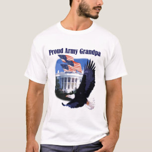 För armémorfar för örn stolt Tshirts och gåvo