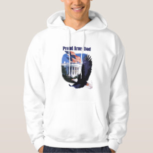 För armépappa för örn stolt Tshirts och gåvor Sweatshirt