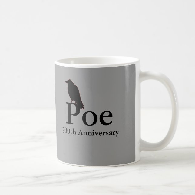 För årsdagkaffe för Poe 200. mugg (Höger)