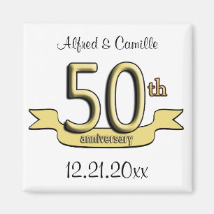 För årsdagparty för anpassade 50th magnet för