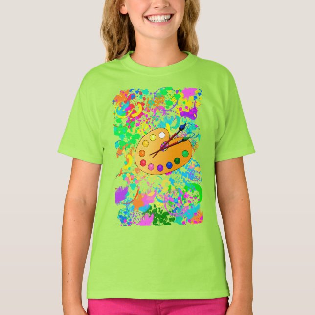 För artister T-Shirt (Framsida)