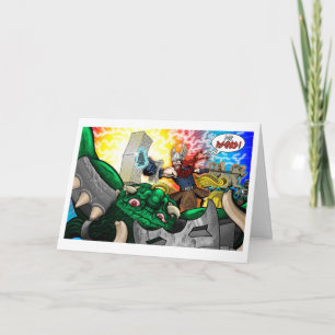 För Asgard! - Greeting Card Kort