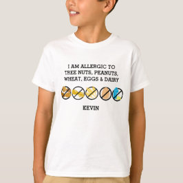 För åtskillig vakna ungar matallergi för anpassade tee shirt