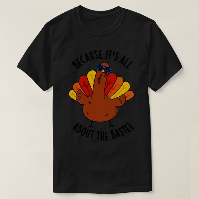 För att allt handlar om den brinnande turkiska pun t shirt (Design framsida)