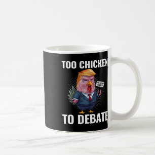 För att debattera Kamala Harris Funny Kaffemugg