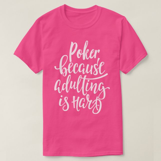 För att det är svårt att justera 1 t shirt (Design framsida)