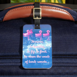 För att flytta, andas... Idéisk reseoffert Bagagebricka