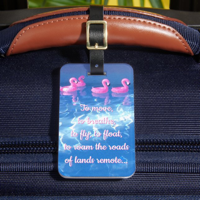 För att flytta, andas... Idéisk reseoffert Bagagebricka (Framsida Insitu 2)