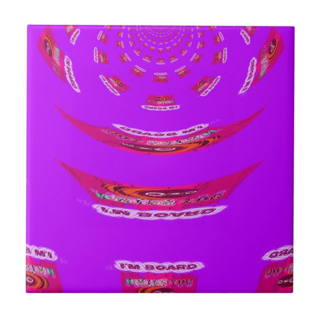 För att funny jag missar dig är jag uttråkad kakelplatta (Framsidan)