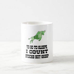 För att gå till sömnen räknar jag lagrar inte kaffemugg