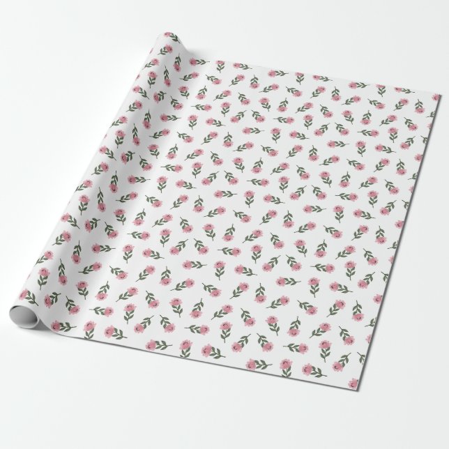 För att ge näring åt en blomma är det att ge närin presentpapper (Utrullad)