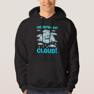 För att Gråta ut Cloud Superskoj Rain Weather Mete Hoodie