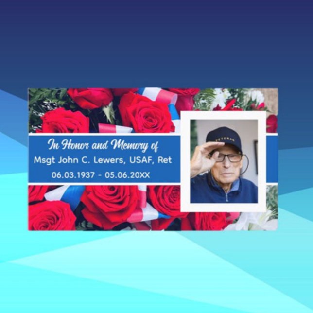 För att hedra veteranens minneskort (Skapare uppladdad)