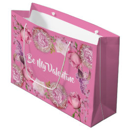 För att hon ska bli min Valentine Romantic Rosa ro
